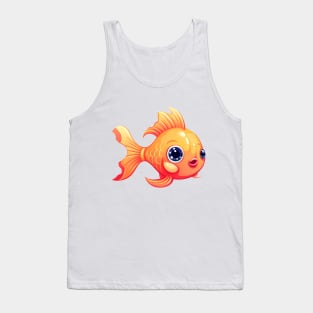 Cute cartoon fish. Tank Top